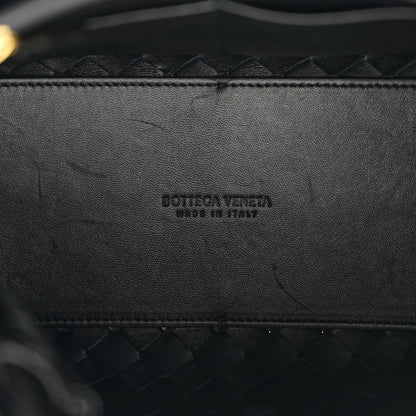 Bottega Veneta Nappa Intrecciato Medium Andiamo Shoulder Bag Black 5 of 9