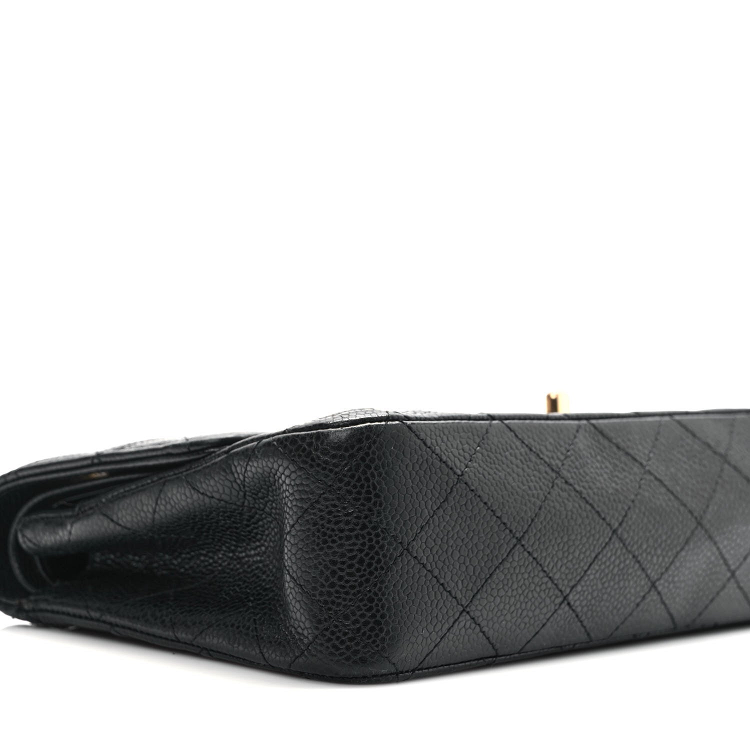 Chanel Caviar Quilted Medium Double Flap Black 8 of 9