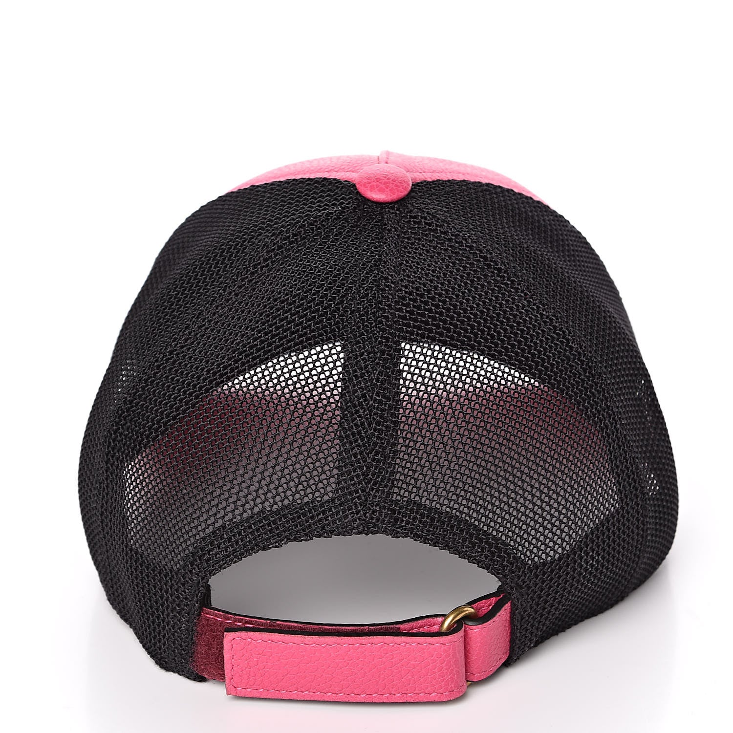 Gucci Grained Calfskin Logo Baseball Hat S Box Pink 4 of 7