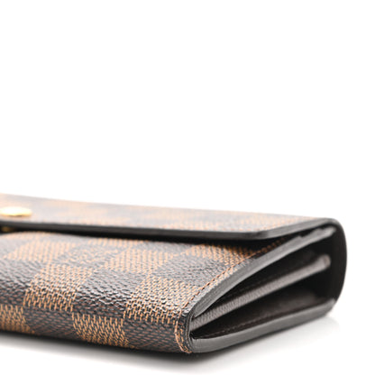 Louis Vuitton Damier Ebene Sarah Wallet 8 of 11