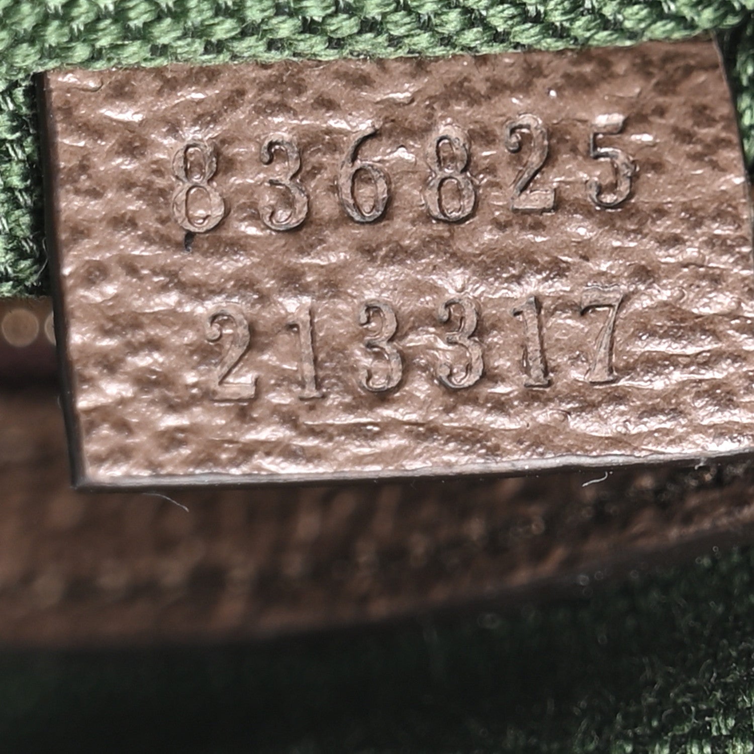 Gucci GG Supreme Monogram Web Medium Ophidia Top Handle Bag Beige Ebony New Acero 7 of 11