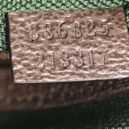 Gucci GG Supreme Monogram Web Medium Ophidia Top Handle Bag Beige Ebony New Acero 7 of 11