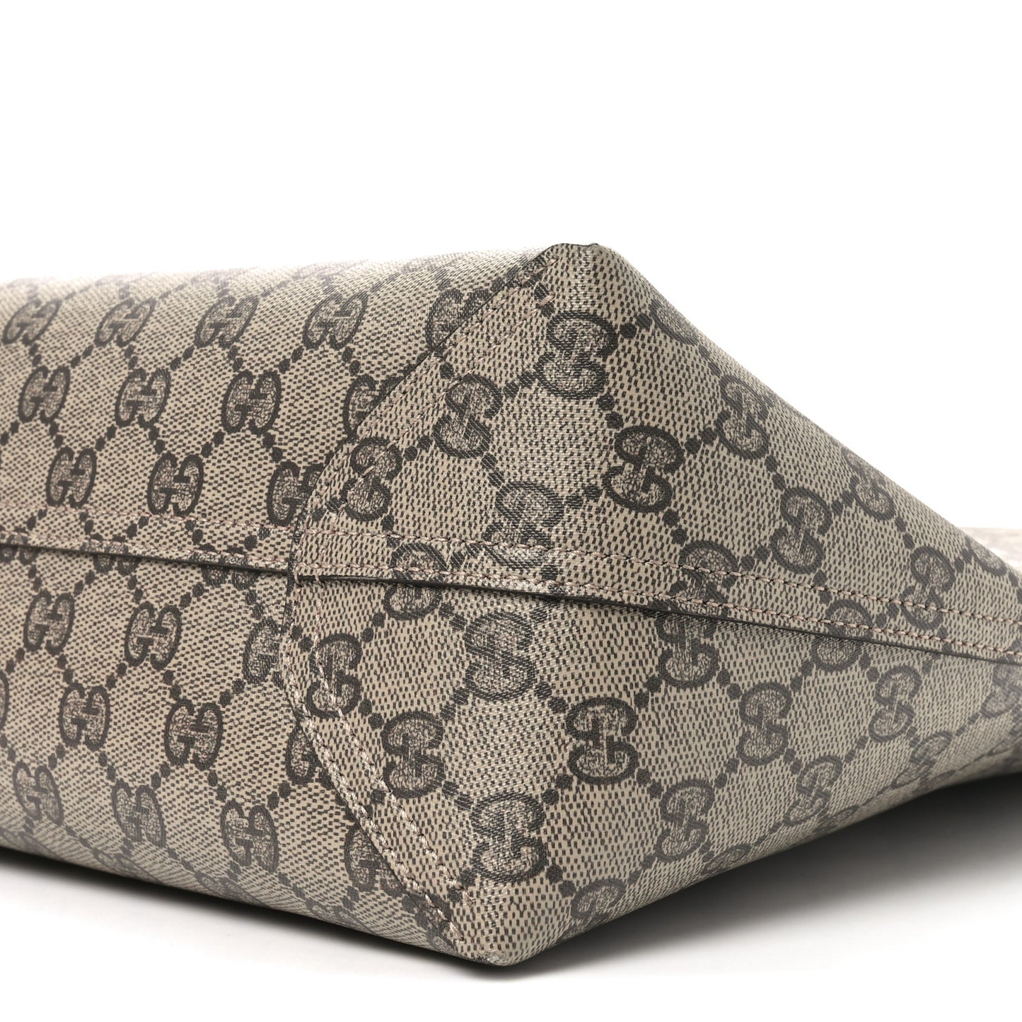 GG Supreme Monogram Reversible Tote Beige Tuscany