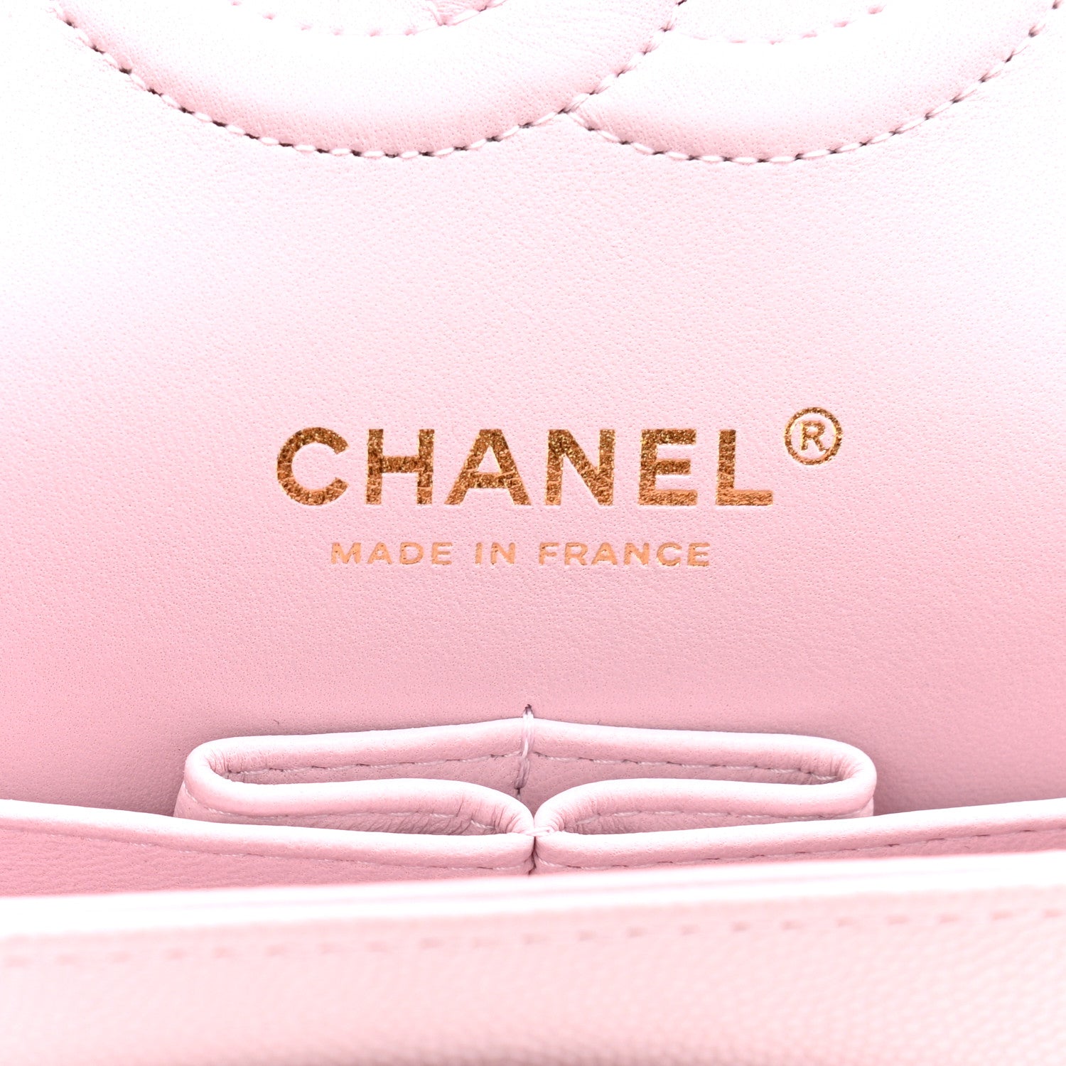 Chanel Caviar Quilted Medium Double Flap Light Pink 6 of 10
