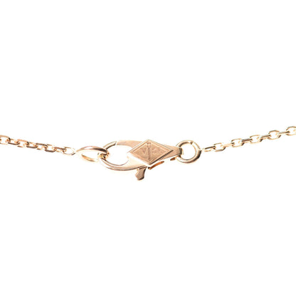 Van Cleef & Arpels 18K Yellow Gold Mother of Pearl Sweet Alhambra Butterfly Pendant Necklace 3 of 7