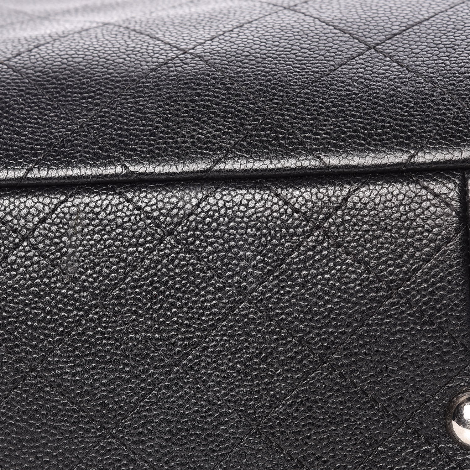 Chanel Grained Calfskin CC Pocket Tote Black 11 of 13