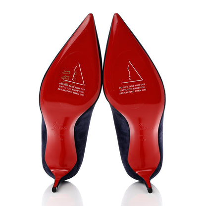 Christian Louboutin Veau Velours So Kate 85 Pumps 40 Ink 5 of 8
