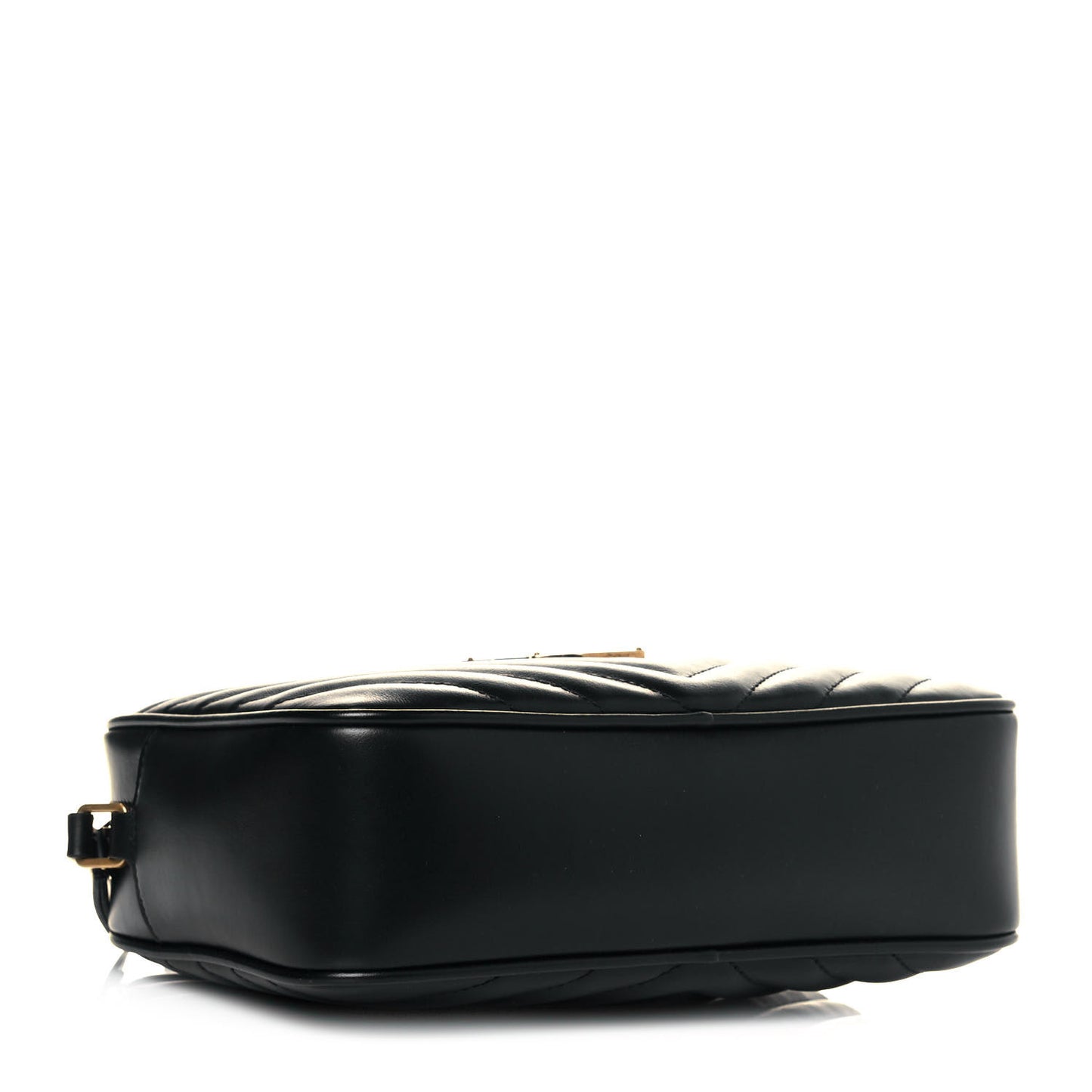 Calfskin Matelasse Monogram Lou Camera Bag Black