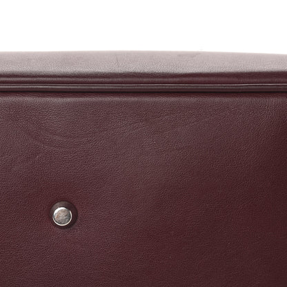 Christian Dior Smooth Calfskin Medium Diorissimo Burgundy Pink Black 12 of 13