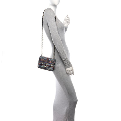 Chanel Mixed Fibers Sequin Quilted Mini Flap Multicolor 2 of 10