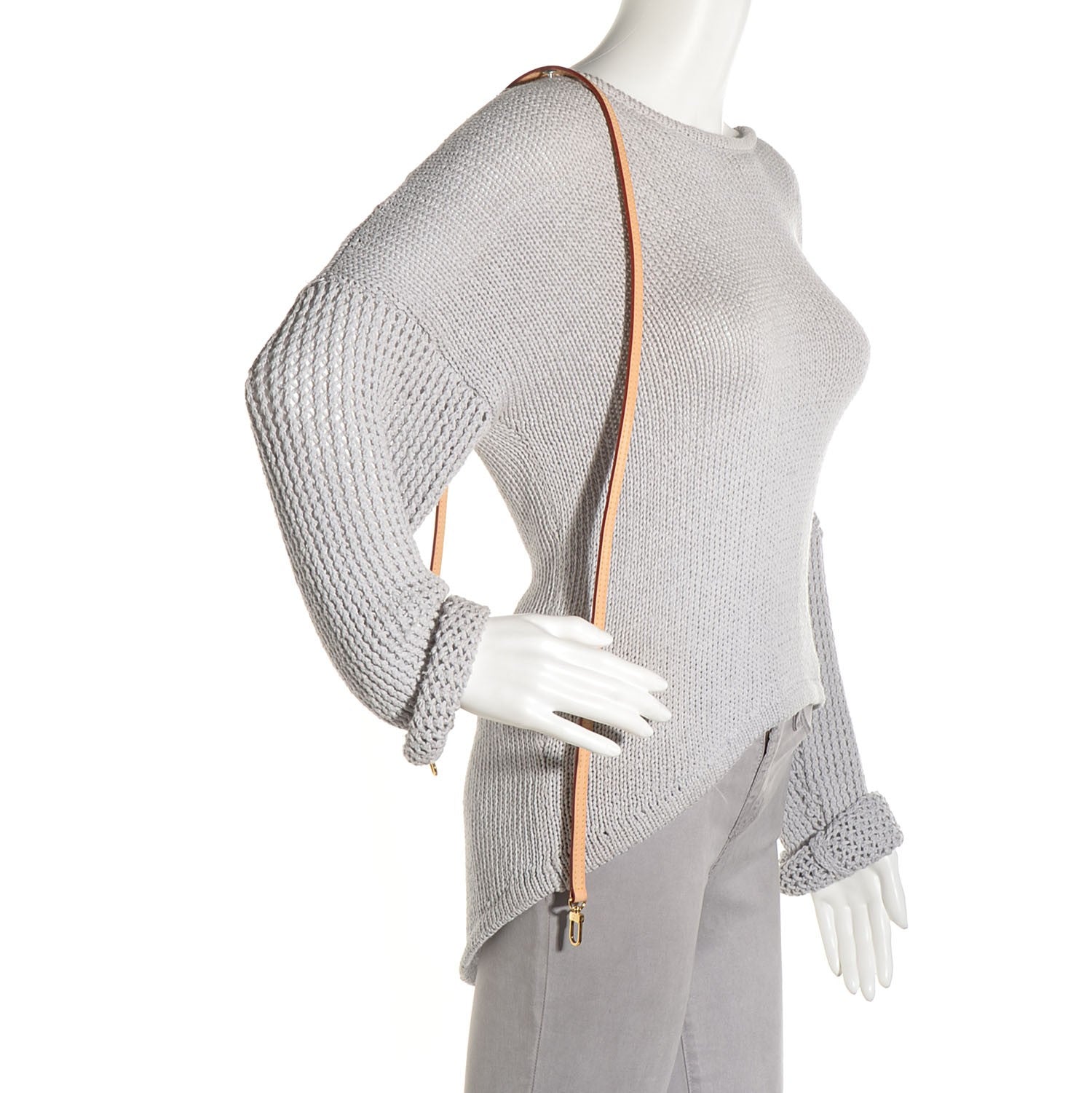 Louis Vuitton Vachetta Leather Shoulder Strap VVN 2 of 6