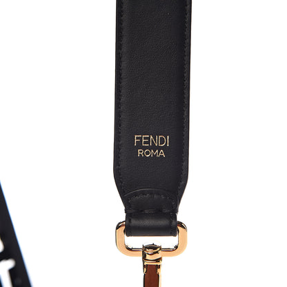 Fendi TPU FF Vitello Century Plexiglass Medium Runaway Shopper Tote Black 8 of 12
