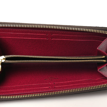 Louis Vuitton Monogram Clemence Wallet Fuchsia 5 of 6