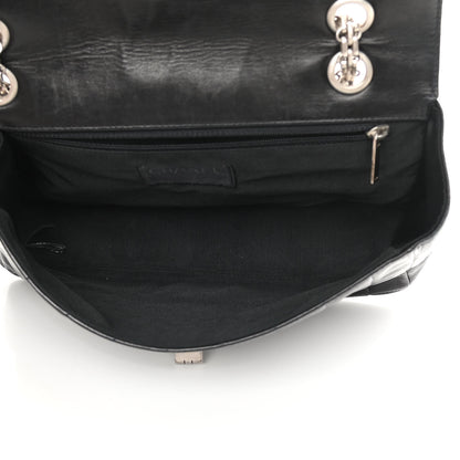 Chanel Lambskin Chocolate Bar Mademoiselle Flap Black 4 of 16