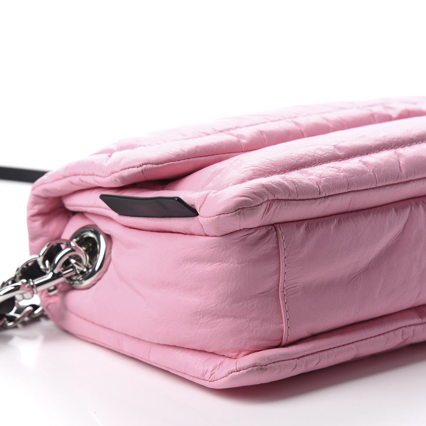 Lambskin The Pillow Bag Pink