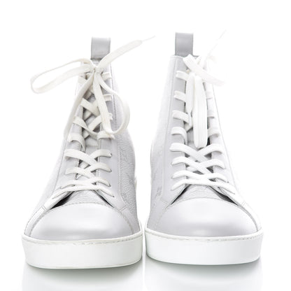 Louis Vuitton Monogram Match Up Sneakers 7.5 White 2 of 15