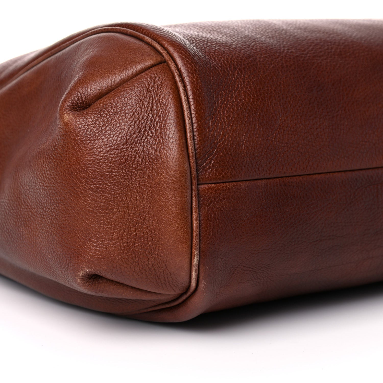 Gucci Calfskin Twist Strap Hobo Brown 9 of 23