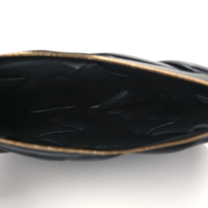 Bottega Veneta Nappa Maxi Intrecciato Padded Pouch Clutch Black 5 of 9