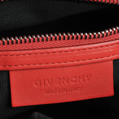 Givenchy Calfskin Micro Nightingale Logo Strap Red 6 of 7