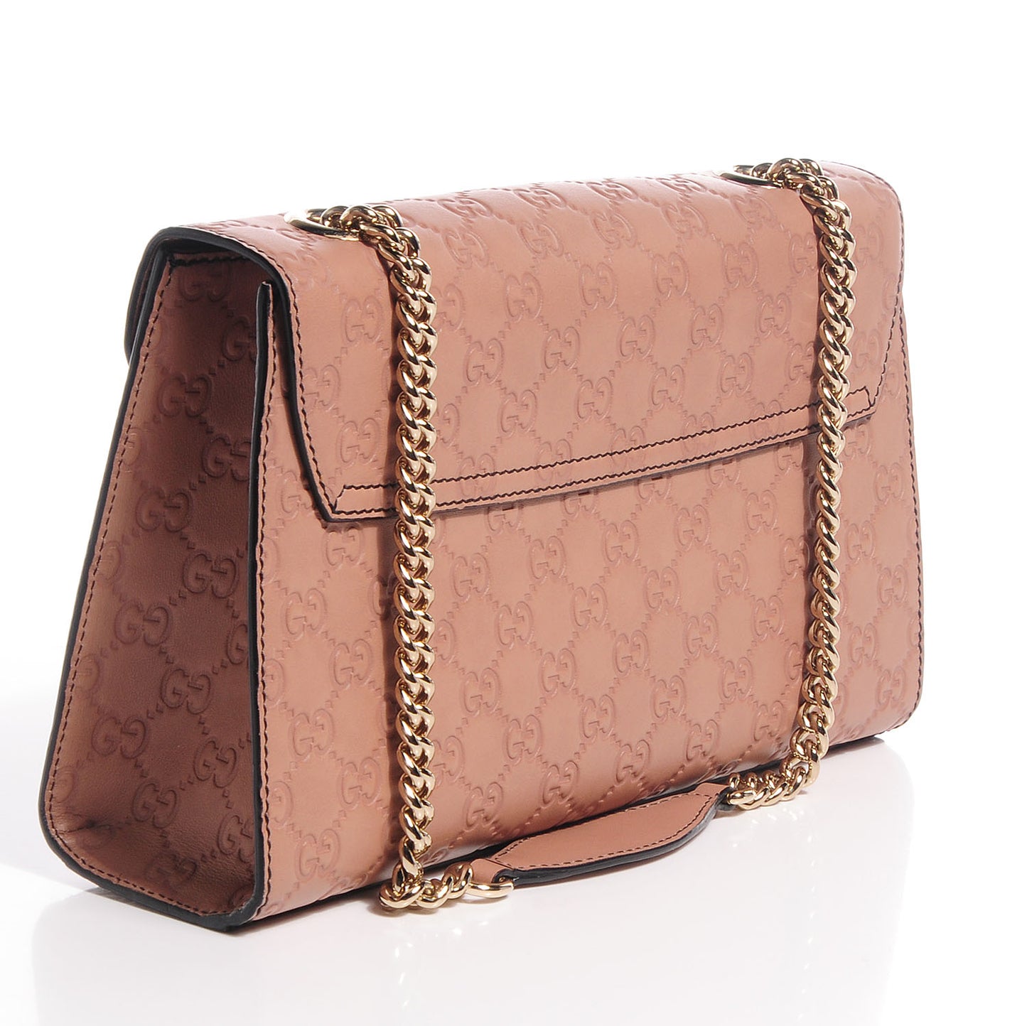 Guccissima Medium Emily Chain Shoulder Bag Camelia