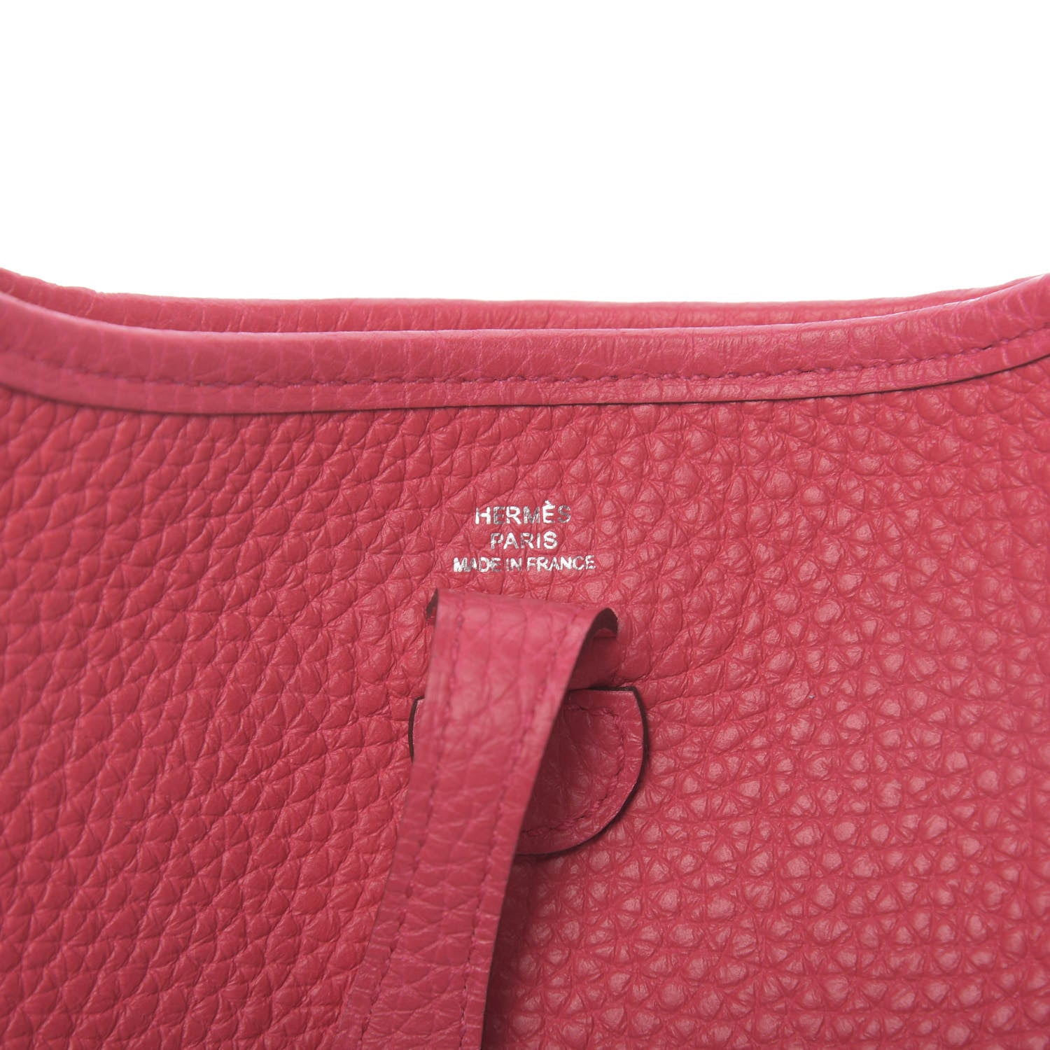 Hermes Taurillon Clemence Evelyne TPM Rose Extreme 5 of 10