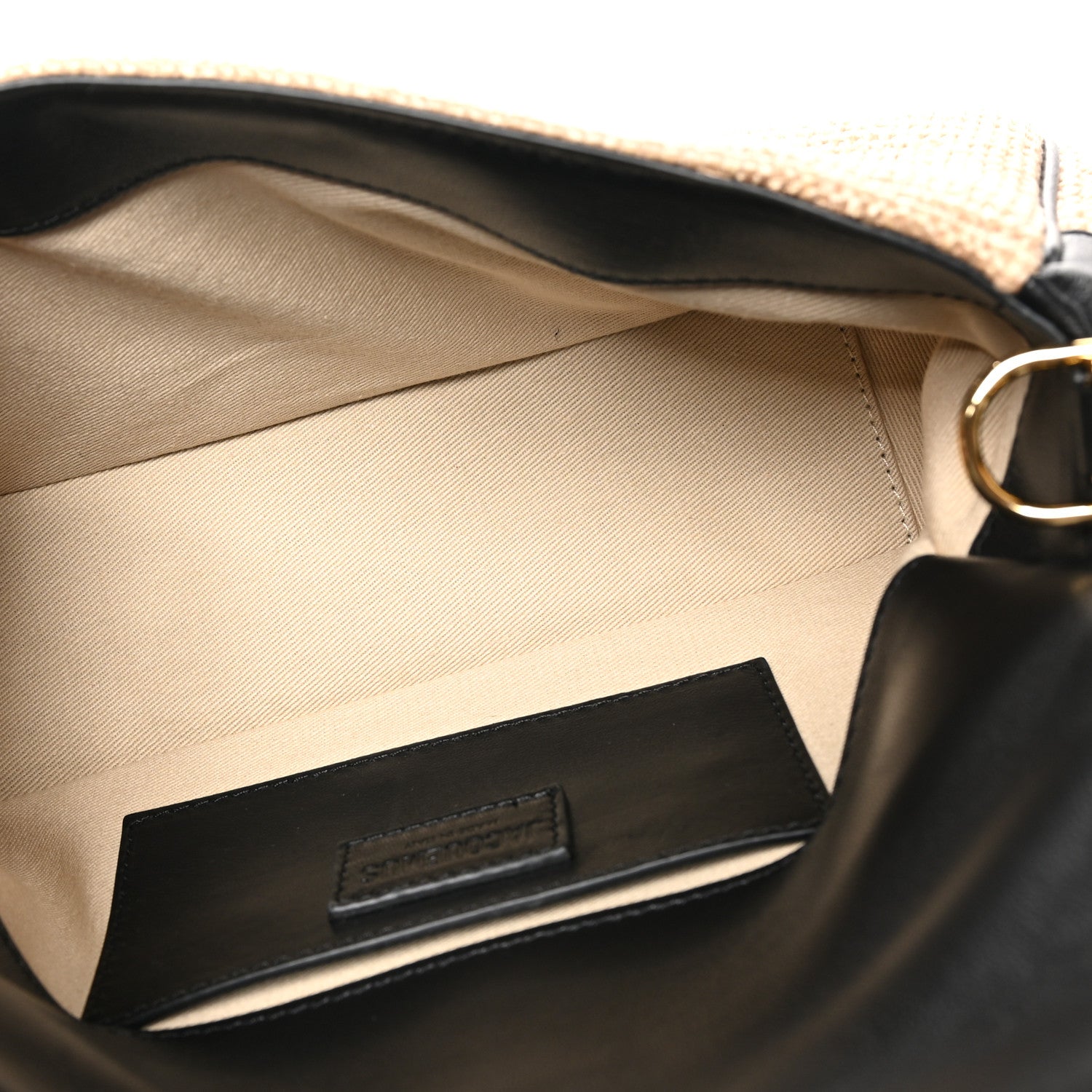 Jacquemus Raffia Effect Le Bambimou Black 5 of 9