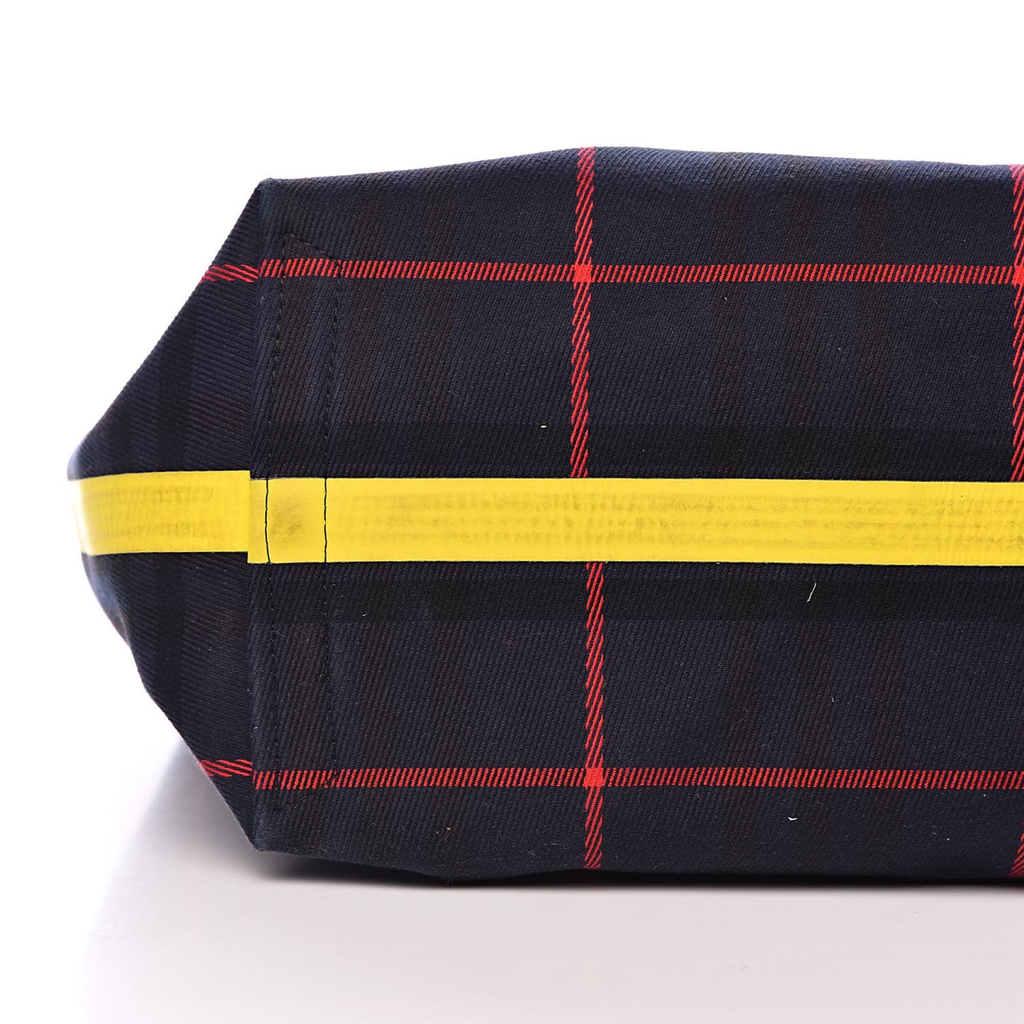Vintage Check Medium The Giant Reversible Tote Blue