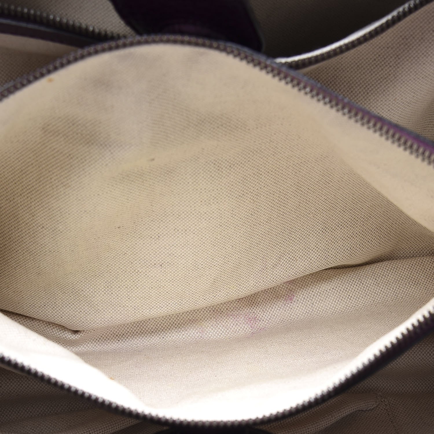 Gucci Pebbled Calfskin Medium Bamboo Shopper Tote Purple 5 of 13