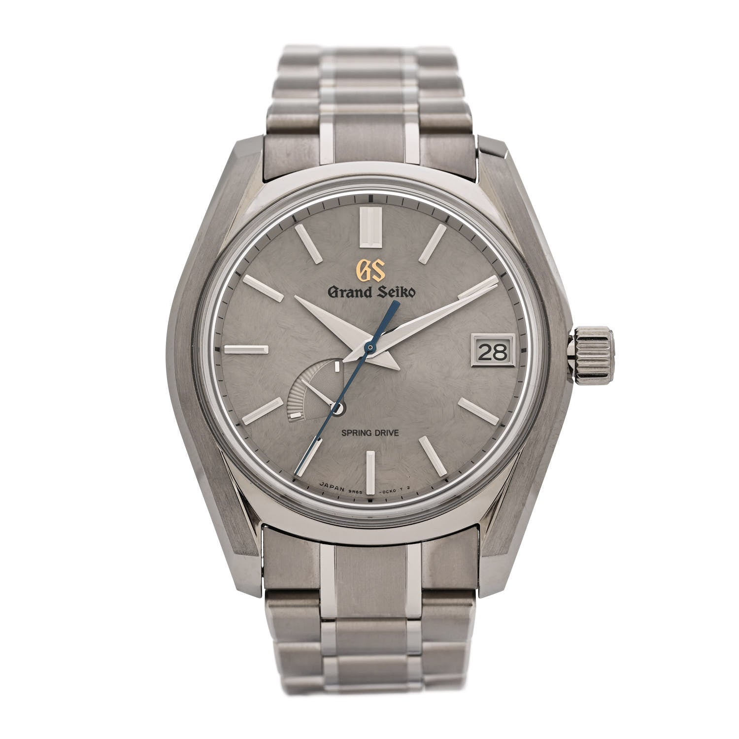 Grand Seiko Titanium 40mm Spring Drive Four Seasons Taisetsu Winter Automatic Watch SBGA415G 1 of 5