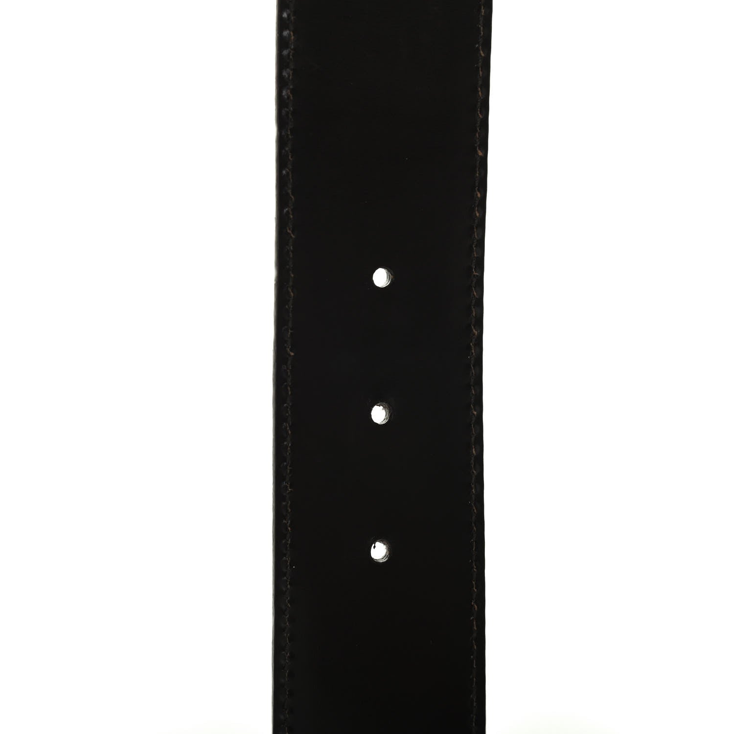 Gucci Guccissima Interlocking G Belt 90 36 Dark Brown 4 of 4