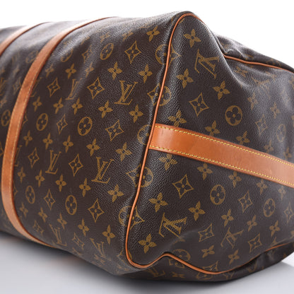 Louis Vuitton Monogram Keepall Bandouliere 55 10 of 20