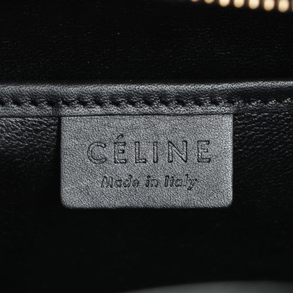 Celine Drummed Calfskin Suede Nano Tri-Color Luggage Amber 6 of 7
