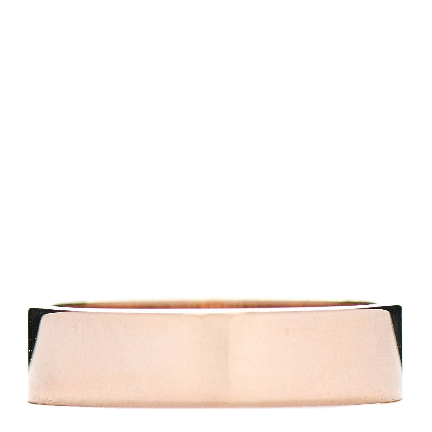 Hermes 18K Rose Gold Diamond PM Collier De Chien Ring 53 6.5 3 of 4