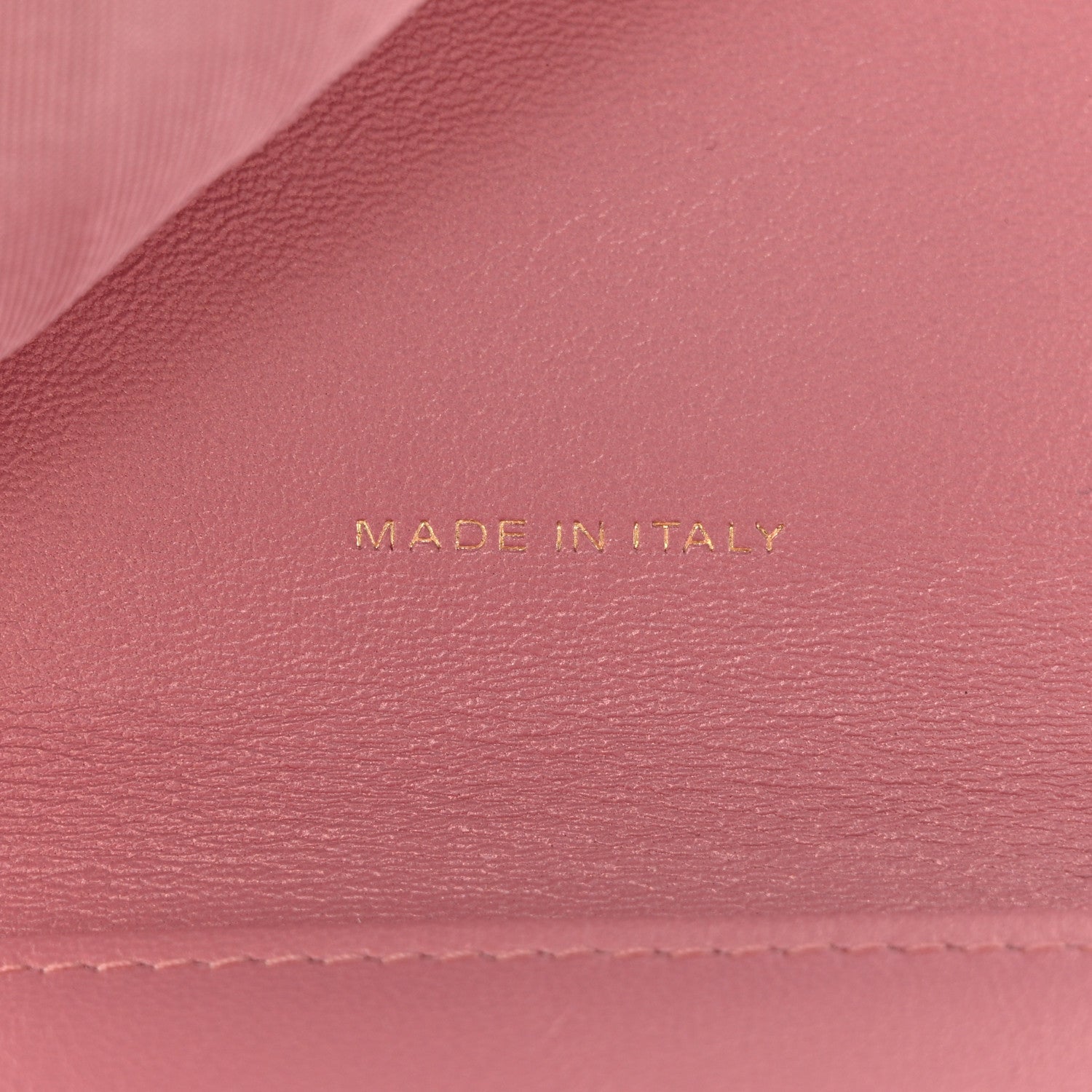 Chanel Metallic Lambskin Quilted Compact Boy Wallet Pink 7 of 12