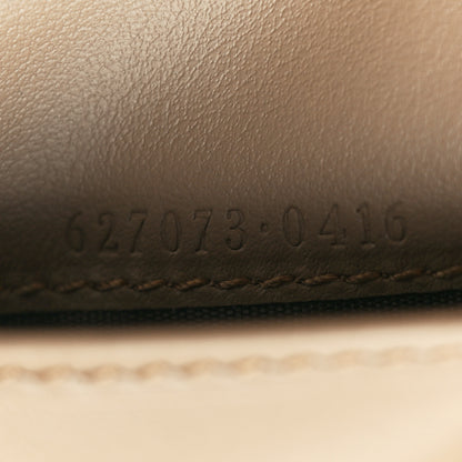 Gucci GG Supreme Monogram Dionysus Card Case Wallet Beige Taupe 8 of 10
