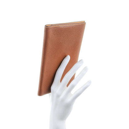 Hermes Chevre Mysore Vision II Agenda Cover Noisette 2 of 7