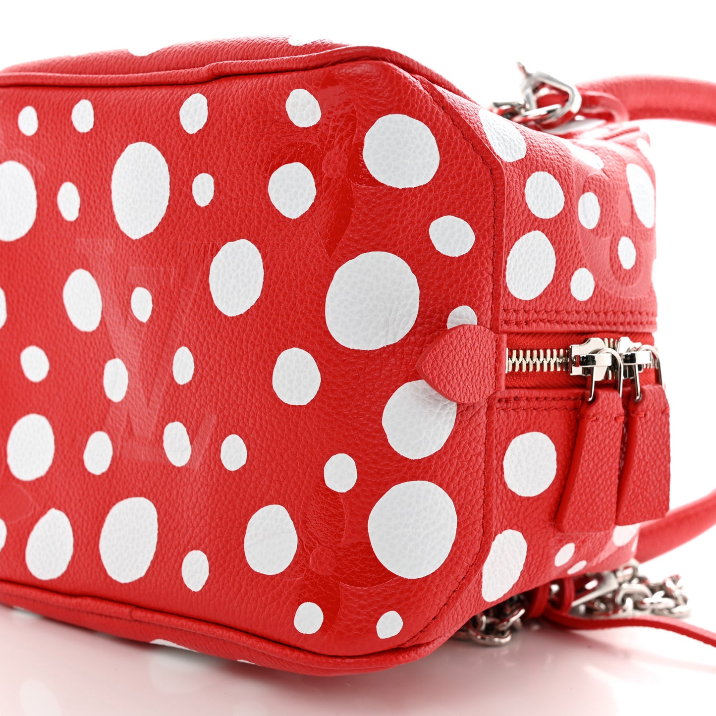 LV X YK Empreinte Square Bag Red White
