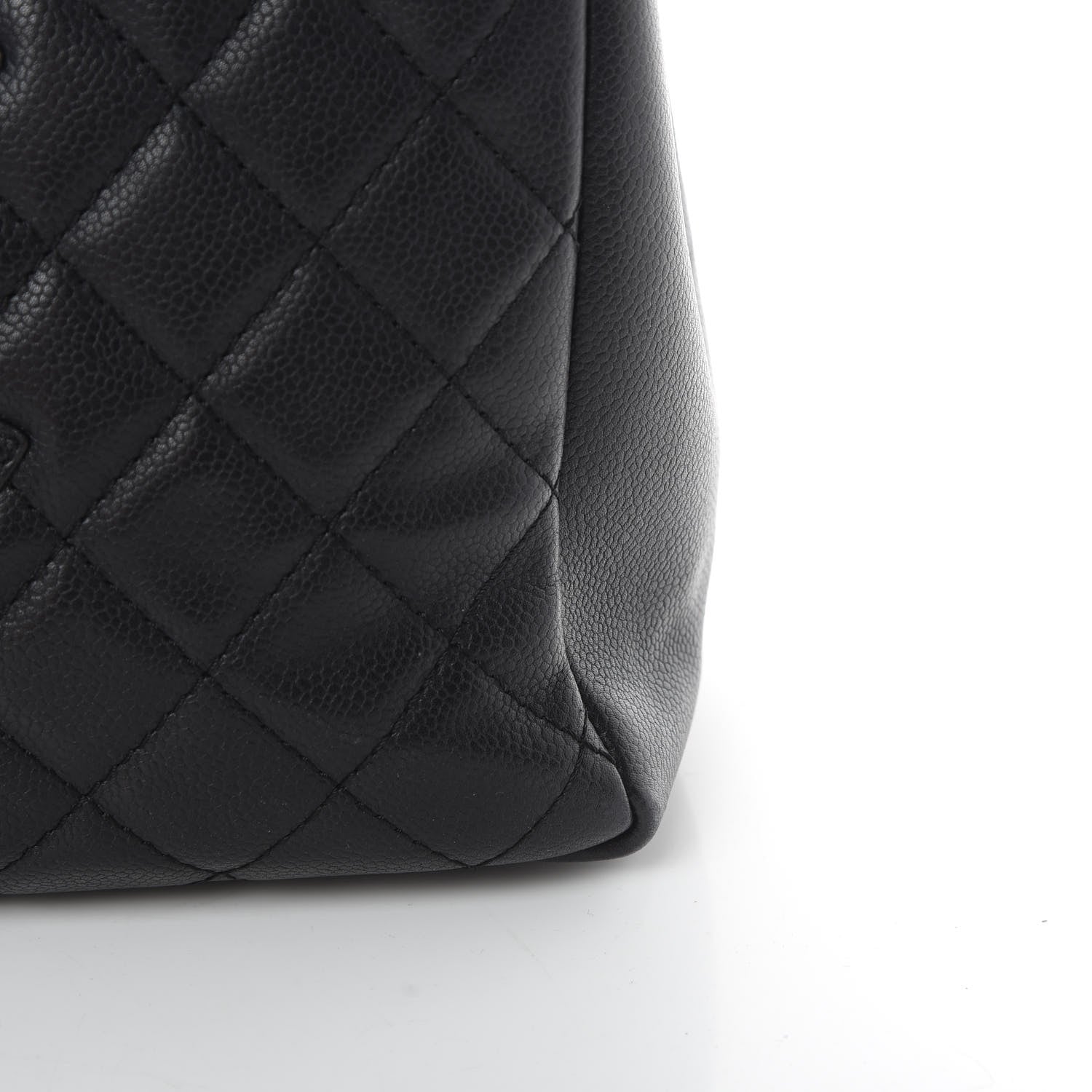 Chanel Caviar Quilted Grand Shopping Tote GST Black 15 of 17