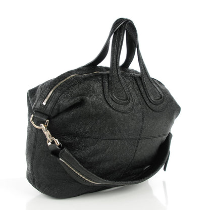 Givenchy Glazed Pebbled Calfskin Medium Nightingale Black 3 of 9