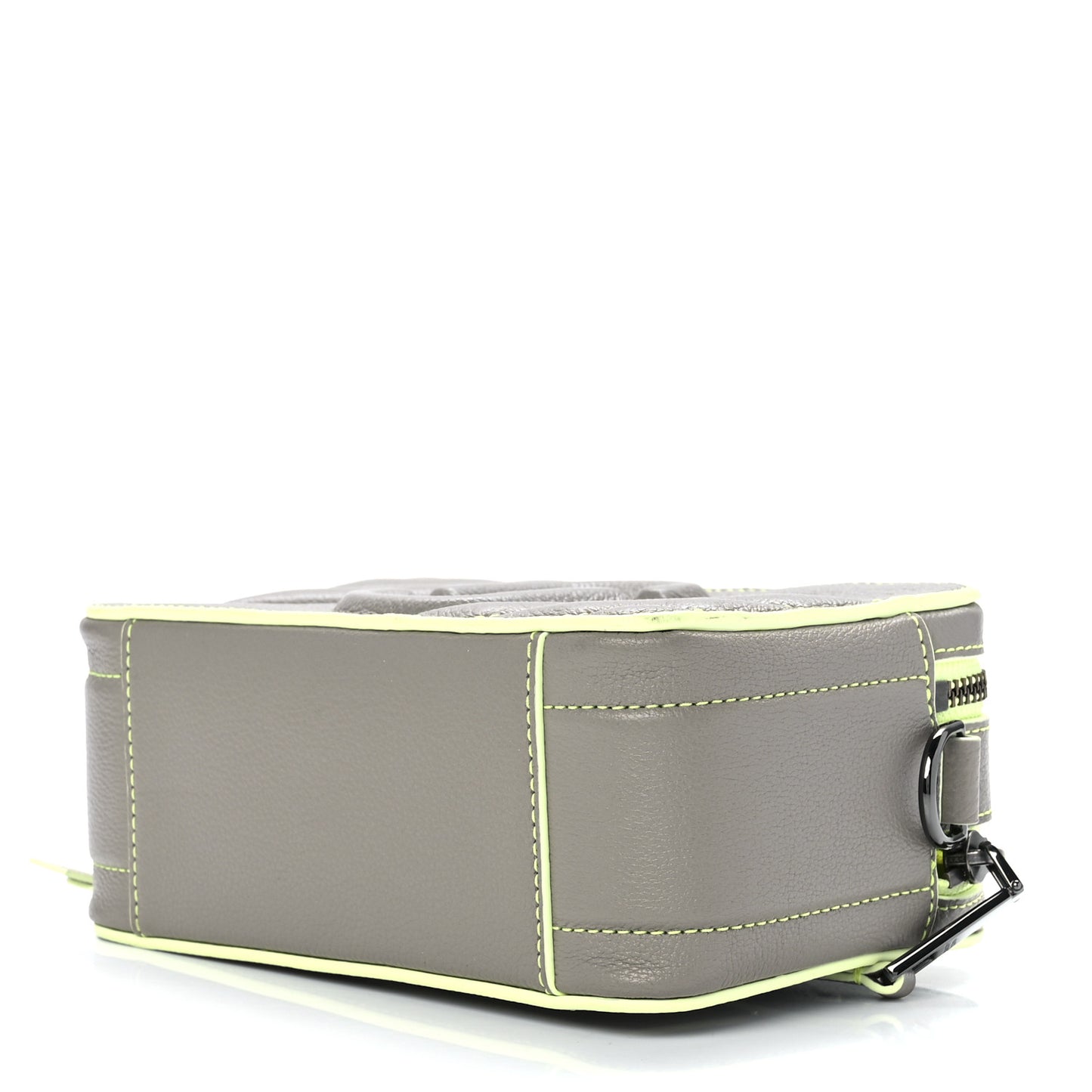 Calfskin Quilted The Moto Shot 21 Bag Moon Rock
