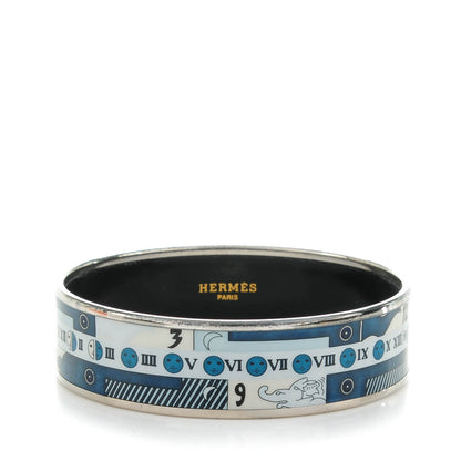 Hermes Enamel Printed Wide Astrologie Bracelet 70 1 of 5