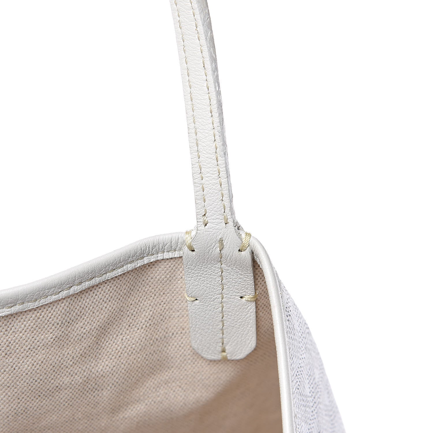 Goyard Goyardine Saint Louis GM White 9 of 13