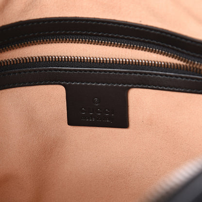 Gucci Calfskin Matelasse Mens GG Marmont Belt Bag 100 40 Black 5 of 8