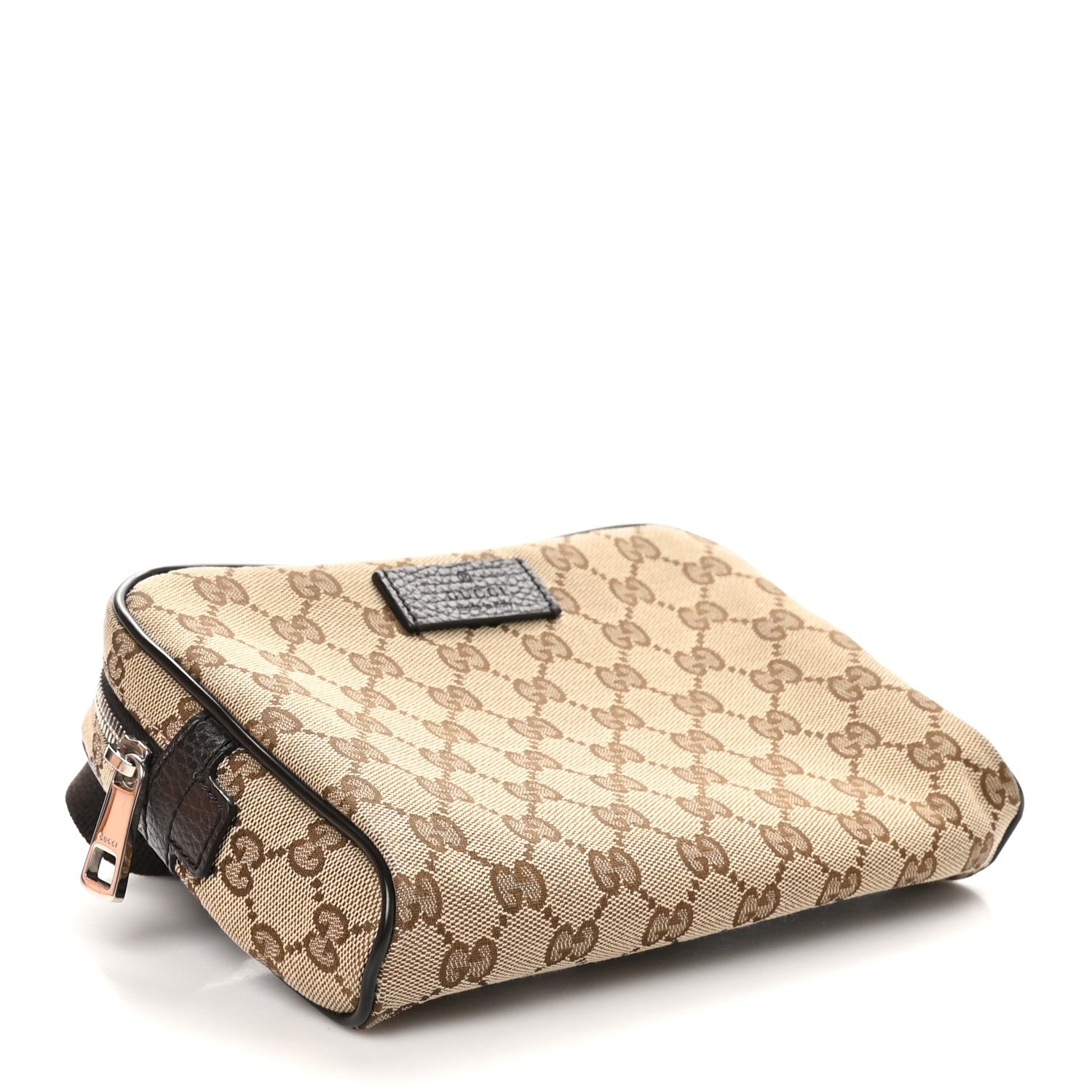 Gucci Monogram Belt Bag Dark Brown 4 of 10