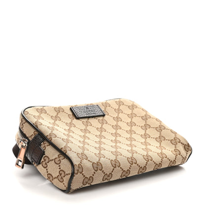 Gucci Monogram Belt Bag Dark Brown 4 of 10