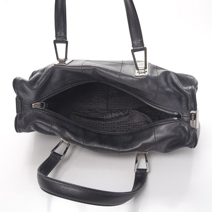 Chanel Lambskin Square Stitched Large Tote Black 5 of 9