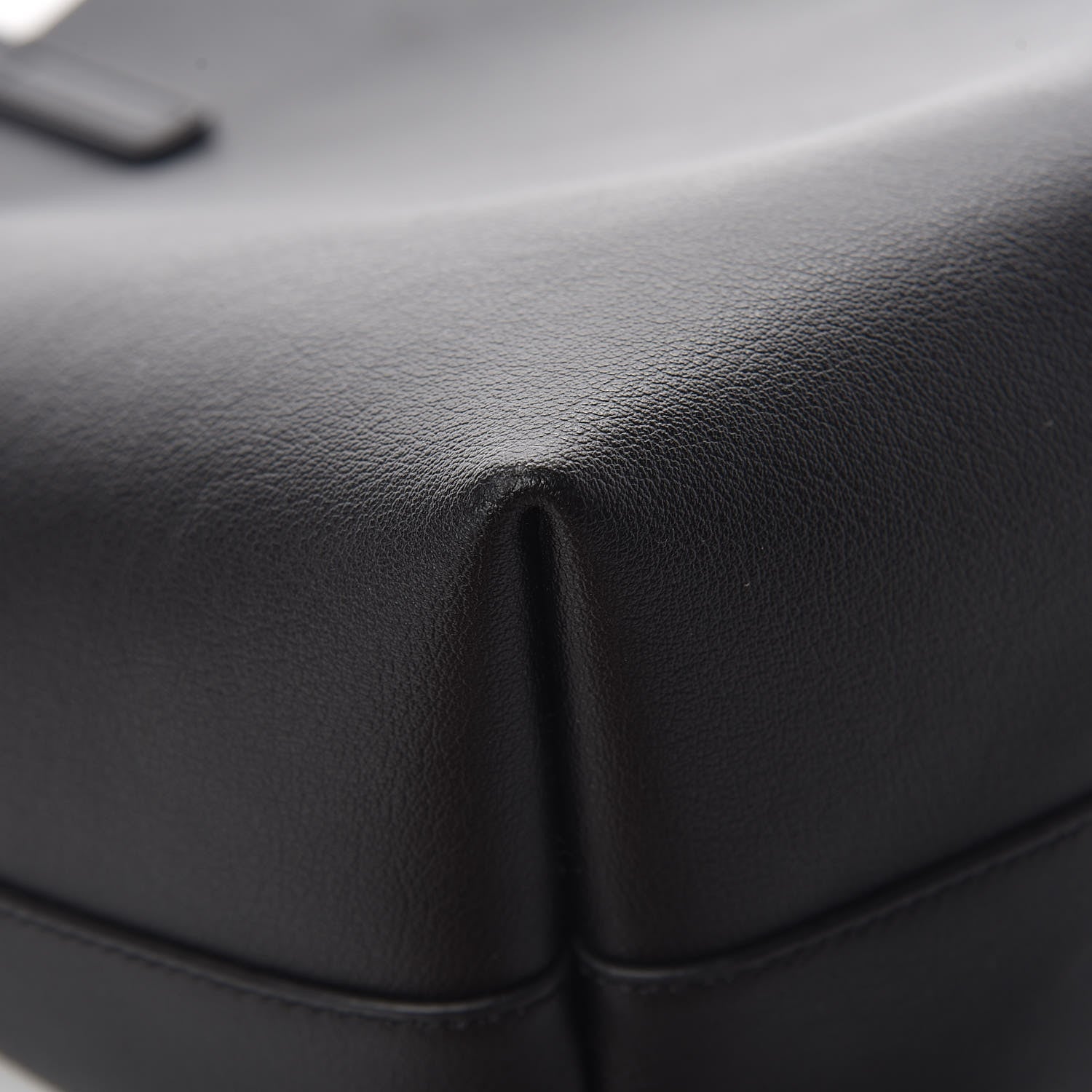 Saint Laurent Calfskin Large Shopping Tote Black 11 of 13