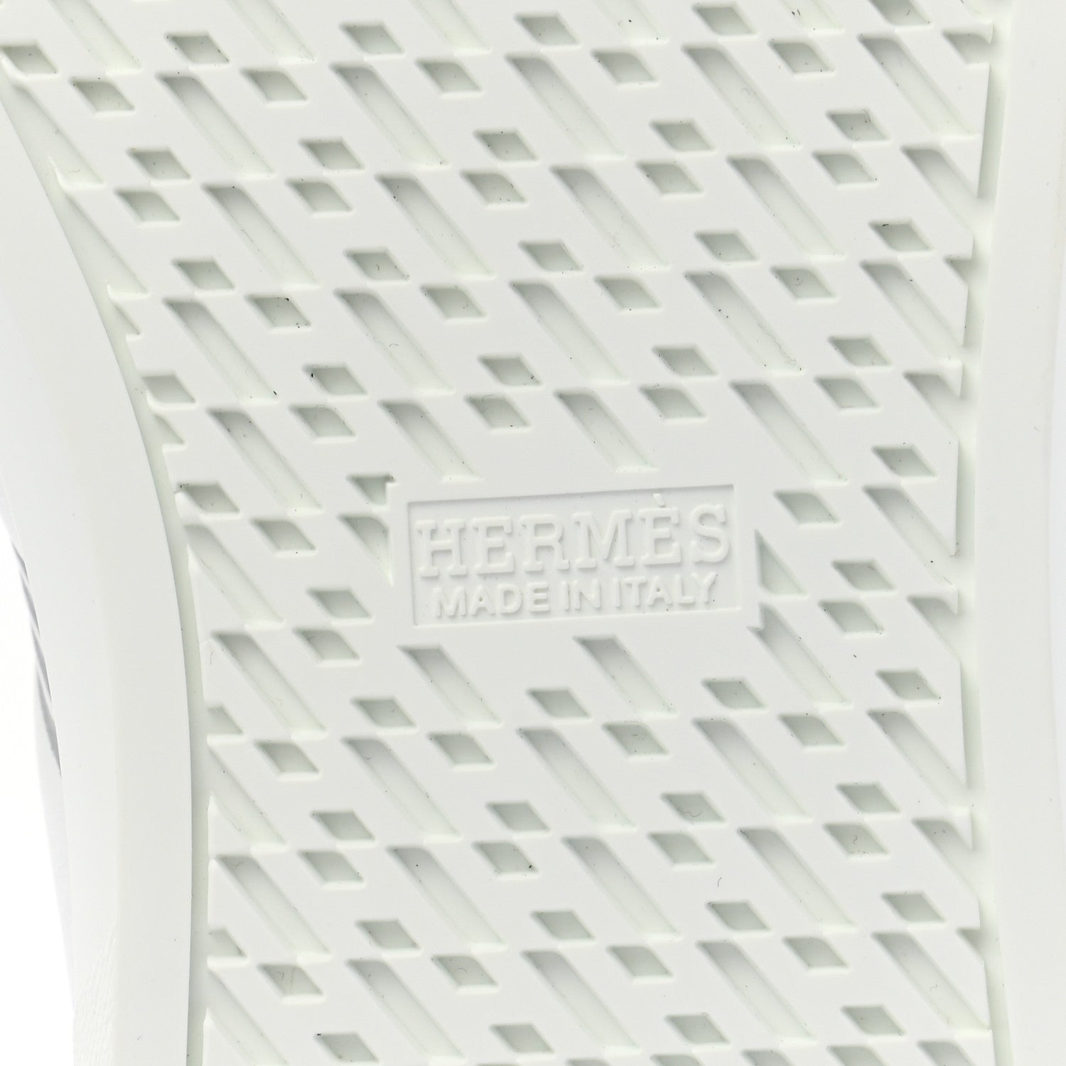 Hermes Calfskin Womens Advantage Sneakers 41 White Gris Argente 6 of 8