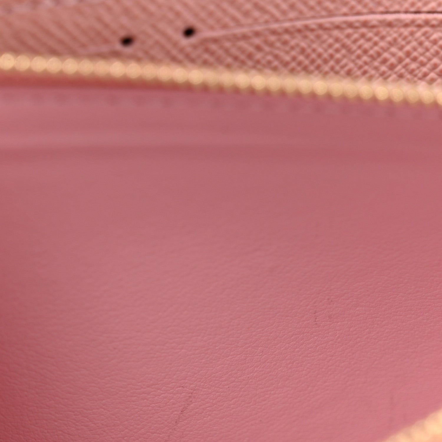 Louis Vuitton Damier Azur Zippy Wallet Rose Ballerine 8 of 11
