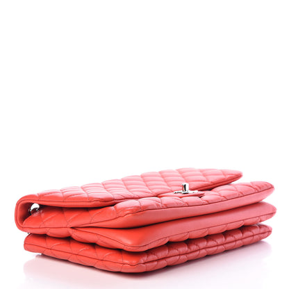 Chanel Calfskin Quilted Tender Touch Flap Bag Red 4 of 12